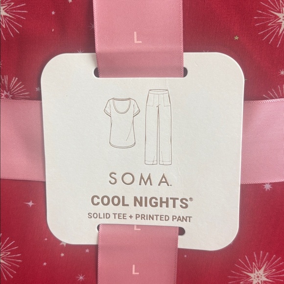 Soma Cool Nights Stars Pajama Set - Picture 2 of 4